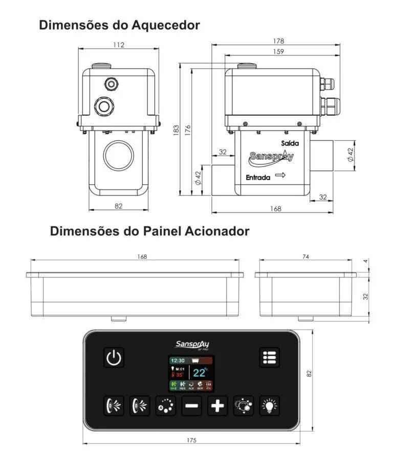 Imagem deAquecedor Digital Smart Sanspray – 8F PRO 8.000W – 220V - 5