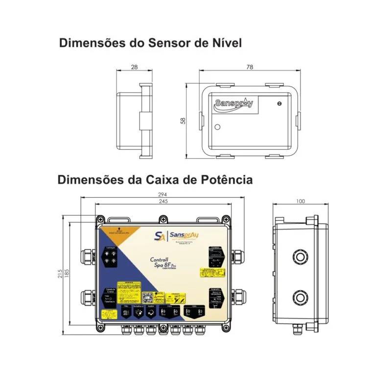 Imagem deAquecedor Digital Smart Sanspray – 8F PRO 8.000W – 220V - 6