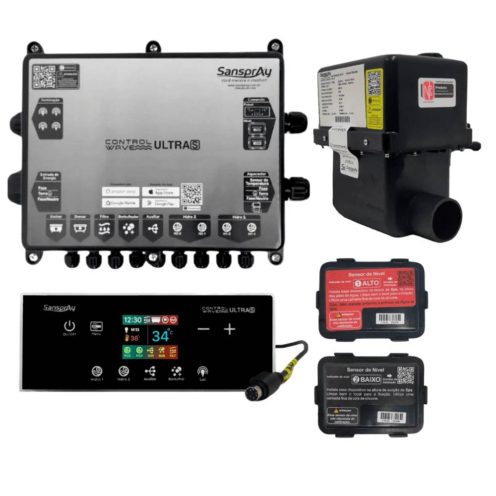 Aquecedor Digital Smart Sanspray – Wave Ultra S
