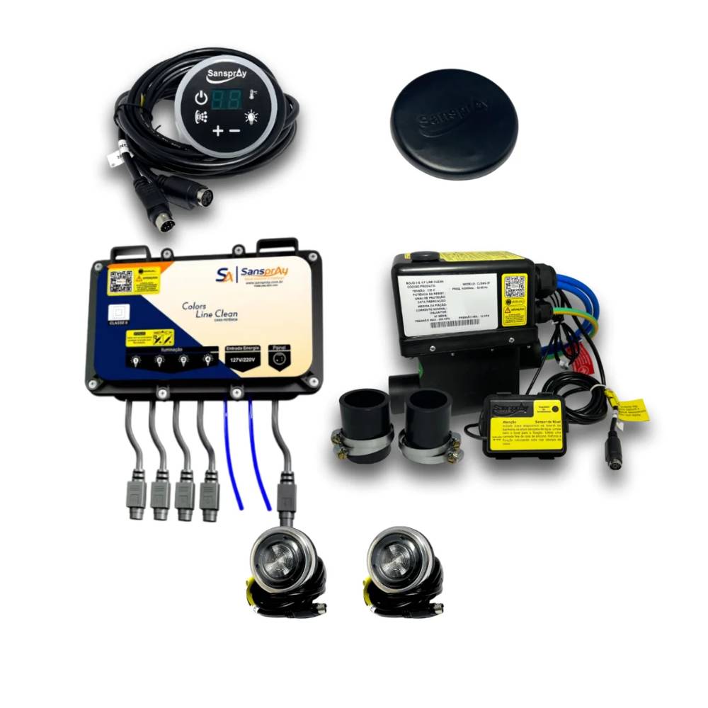 Aquecedor Sanspray Line Clean – 4 Funções 5000W