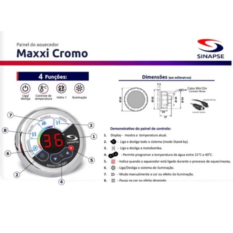 Imagem deAquecedor Sinapse – Maxxi Cromo - 3